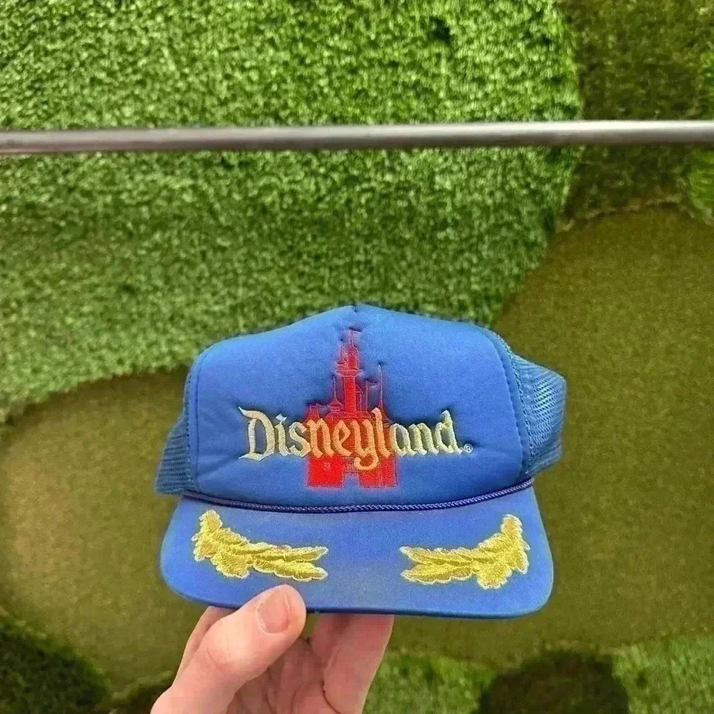 Vintage Disneyland Castle Spellout  SnapBack Hat